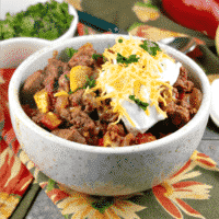 Chili Con Carne with Veggies