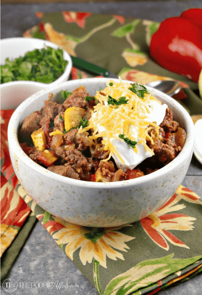 Chili Con Carne and Veggies