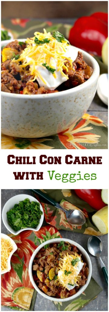 Chili Con Carne with Veggies