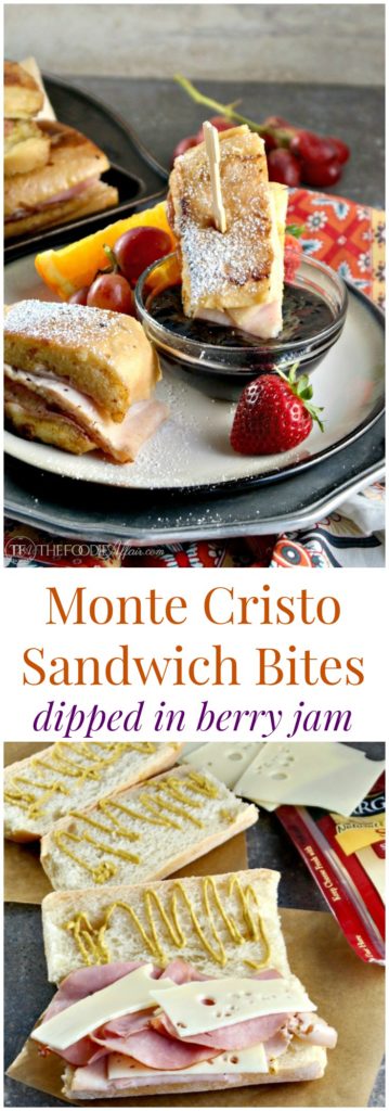 Monte Cristo Sandwich Bites #sandwich #recipe | The Foodie Affair