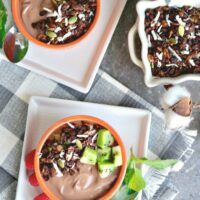 Chocolate coconut granola with pumpkin seeds, carob nibs and coconut flakes #granola #yogurt | thefoodieaffair.com