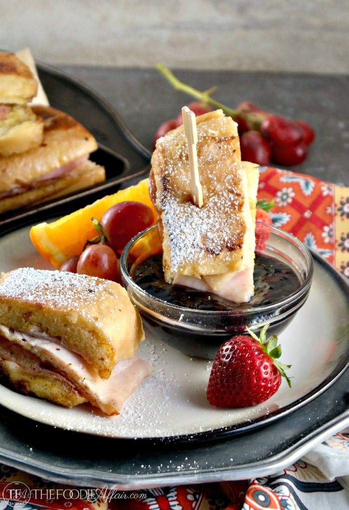 Monte Cristo Sandwich Bites