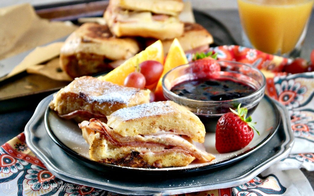 Monte Cristo Sandwich Bites #sandwich #recipe | The Foodie Affair