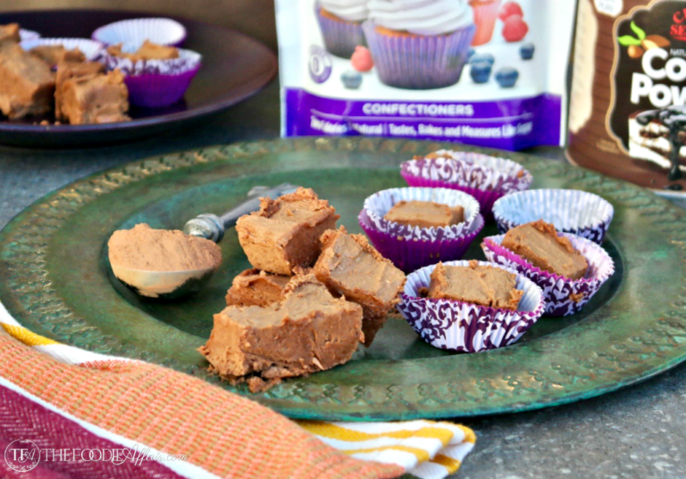 Keto Peanut Butter Fudge With Cocoa Powder The Foodie Affair