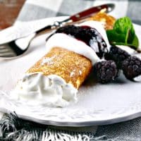 Low Carb Crepes are versatile hearty wraps for sweet or savory fillings. Each crepe is only 2.4 carbs #crepes #lowcarb #dessert |www.thefoodieaffair.com