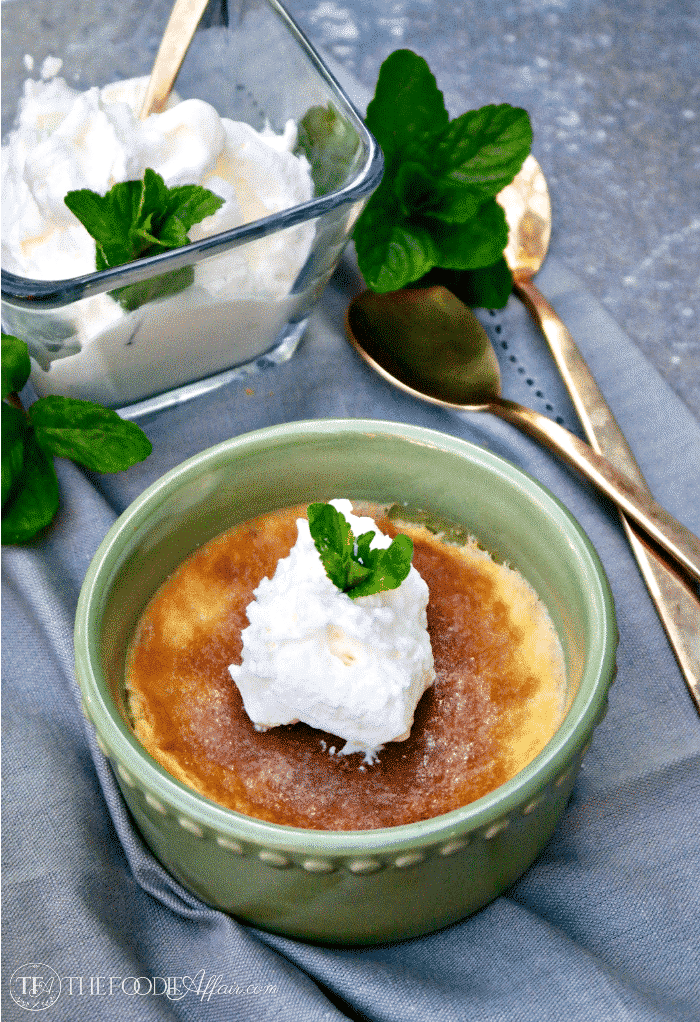 Irish Cream Creme Brulee {Sugar-Free}