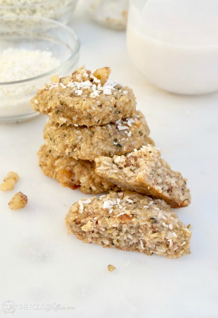 Keto Breakfast Cookies {with Grain-Free Hemp Hearts}