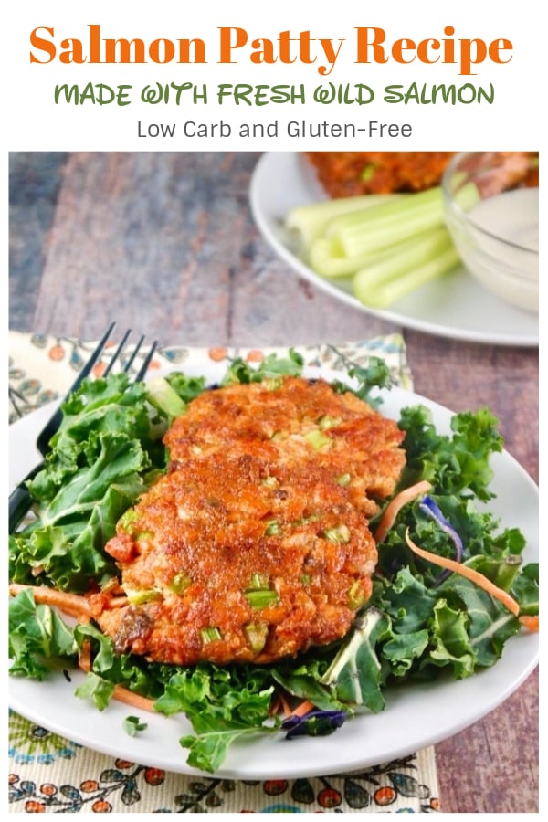 This low carb, keto, and gluten free salmon patty recipe can be used as an appetizer, or main meal. Add to salads or serve as sliders #salmonpatties #fish #appetizer #easyrecipe #lowcarb | www.thefoodieaffair.com