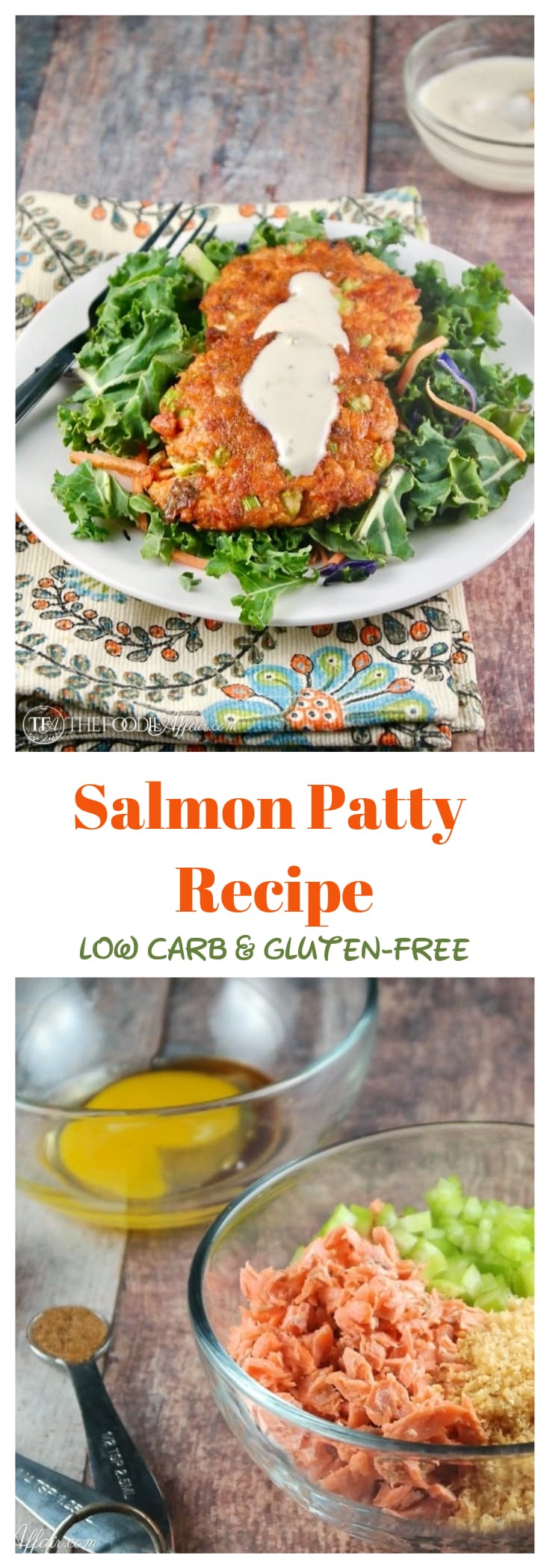 Salmon Patty Recipe | Low Carb, Keto & Gluten Free