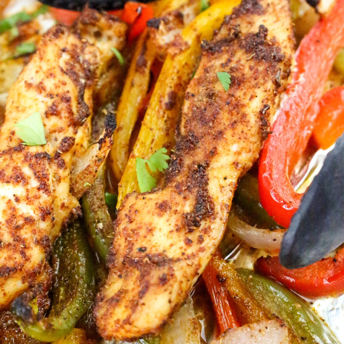 Baked Chicken Fajitas