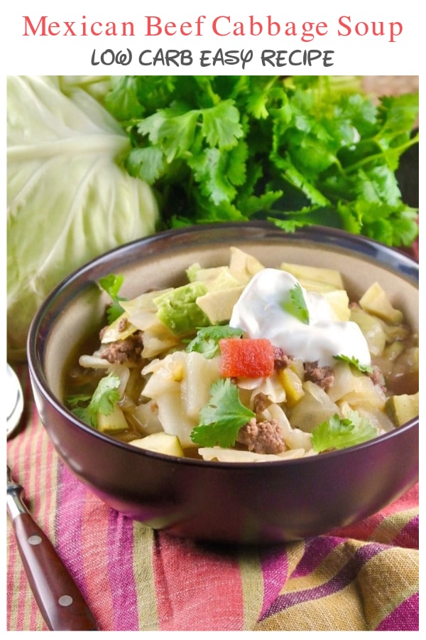 Beef Cabbage Soup | Easy Keto & Low Carb Recipe