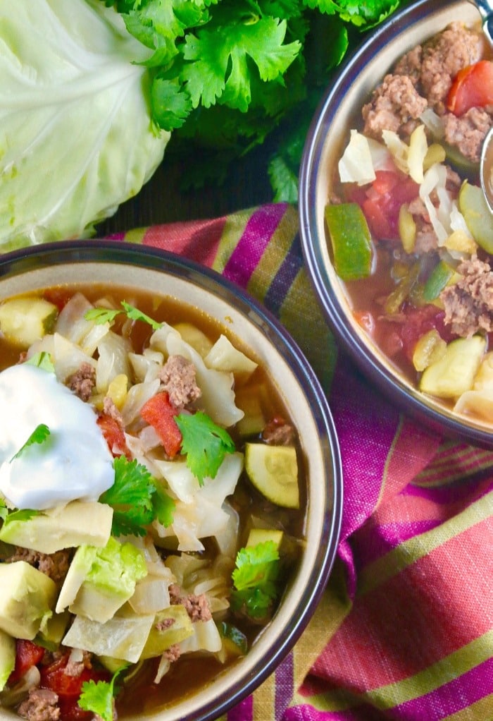 Beef Cabbage Soup | Easy Keto & Low Carb Recipe