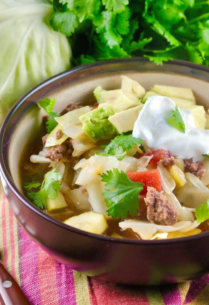 Beef Cabbage Soup | Easy Keto & Low Carb Recipe