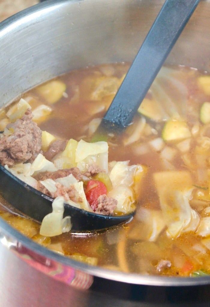 Beef Cabbage Soup | Easy Keto & Low Carb Recipe