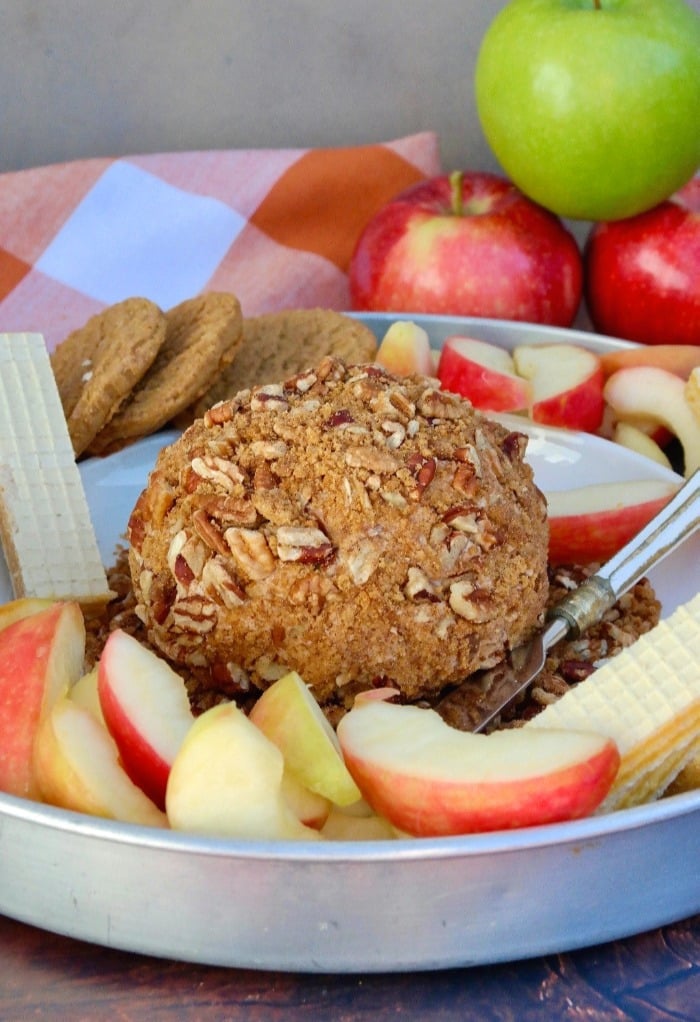 Apple Spice Cream Cheese Ball