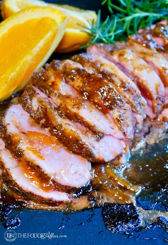 Baked Pork Tenderloin With Orange Marmalade