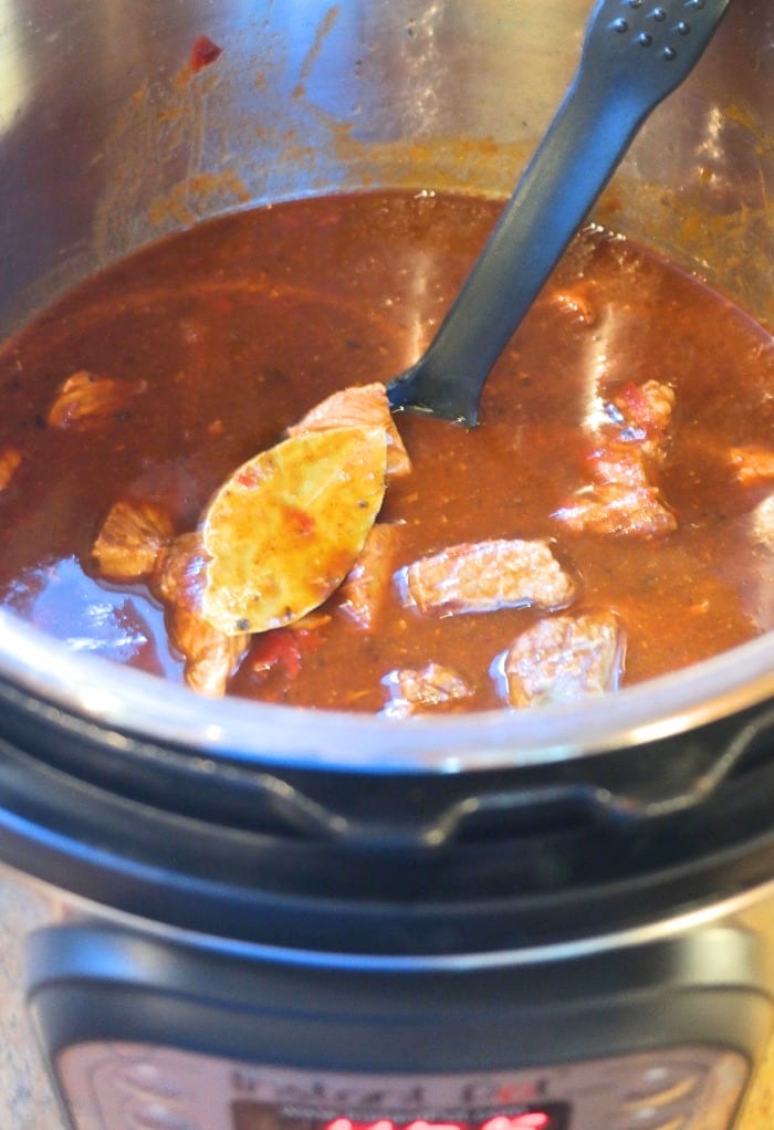 chili colorado in an instant pot 