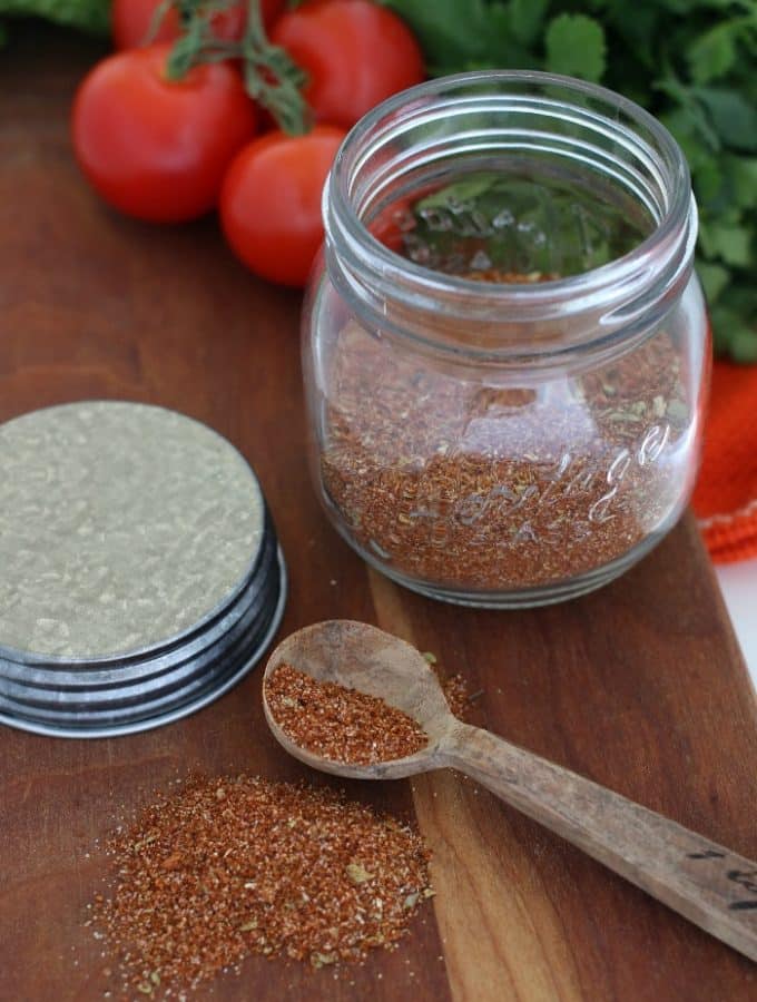 Taco seasoning for chicken is an easy diy seasoning mix.