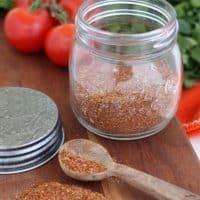 Homemade Taco Seasoning Recipe perfect for chicken tacos