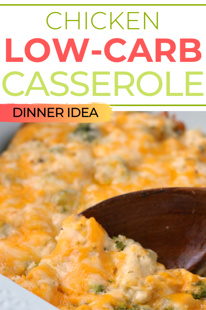 Low Carb Chicken Casserole - Easy Dinner | The Foodie Affair
