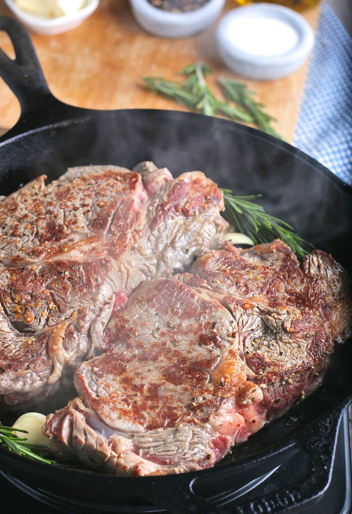 Pan Seared Steak - The Carefree Kitchen