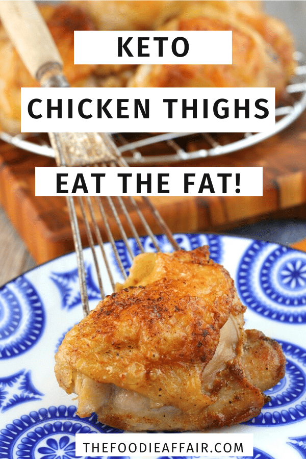 Making a low carb chicken thigh recipe is easier than you think! These keto chicken thighs are easy, delicious, and ready to be served in 30 minutes! #dinneridea #ketorecipe #chicken #30minutemeal