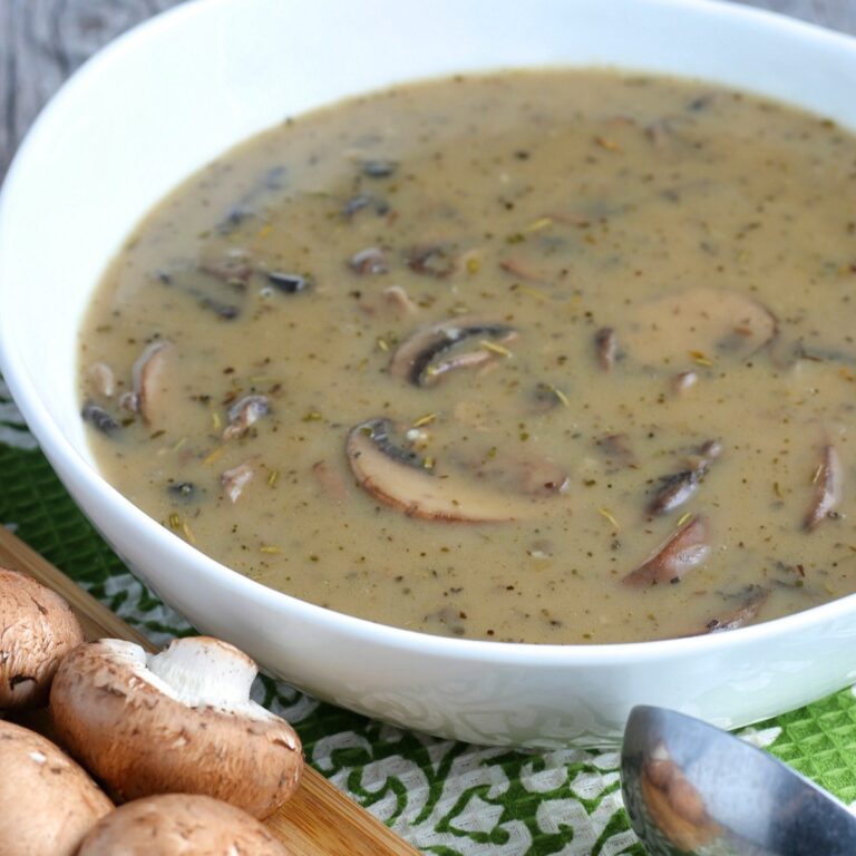 Simple Mushroom Gravy Sauce