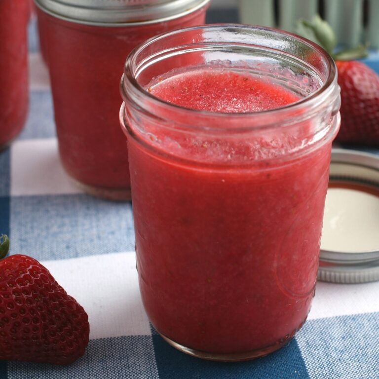 Sugar Free Strawberry Freezer Jam