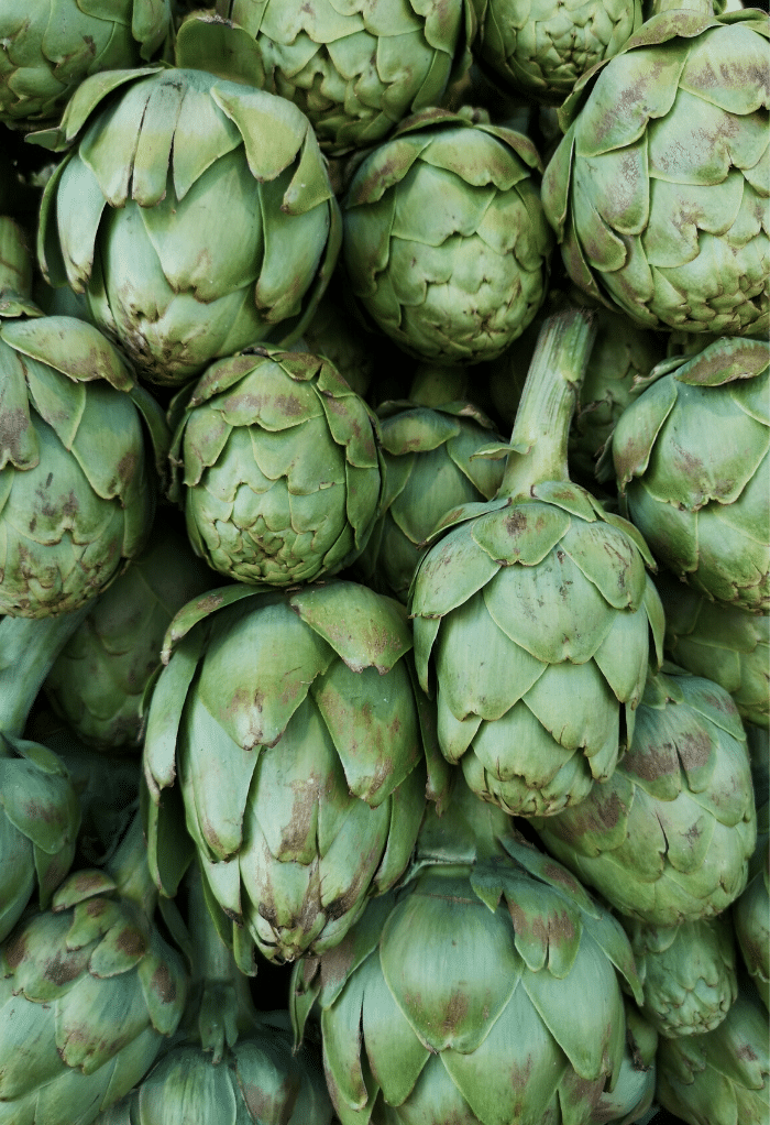 Fresh artichokes