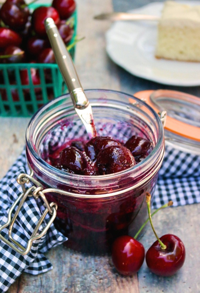 Cherry Compote – 3 Ingredient Recipe