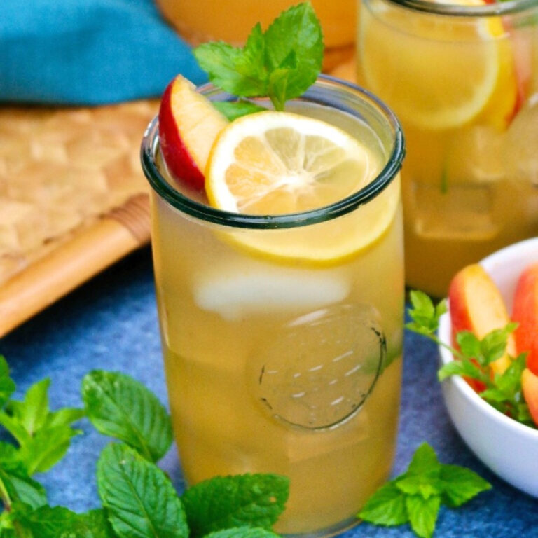 Peach Lemonade – Sugar Free Recipe