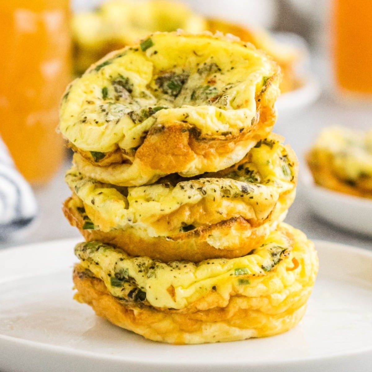 Sour Cream & Chives Egg Muffin Cups The Foodie Affair