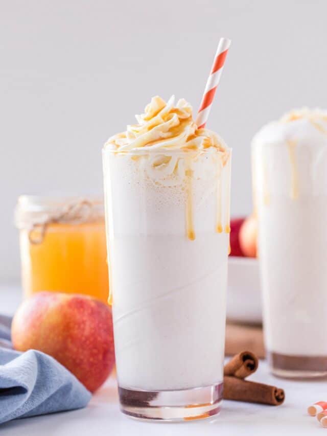 Apple Milkshake Recipe — The Foodie Affair