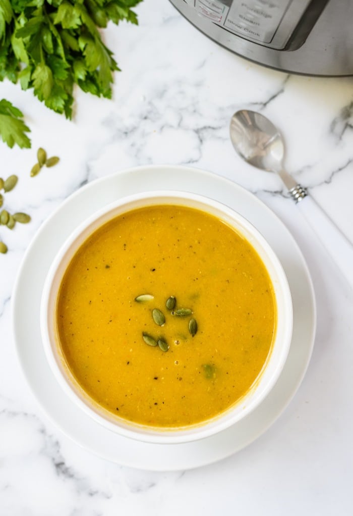 Instant Pot Butternut Squash Soup