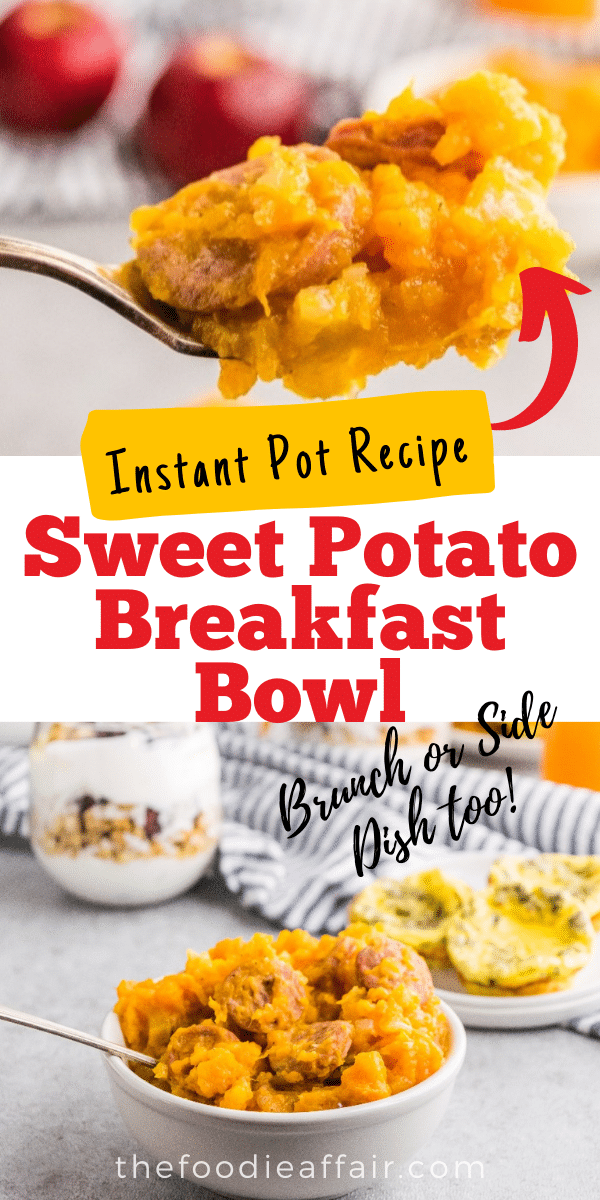 Sweet Potato Breakfast Bowl With Chicken Sausage | The Foodie Affair