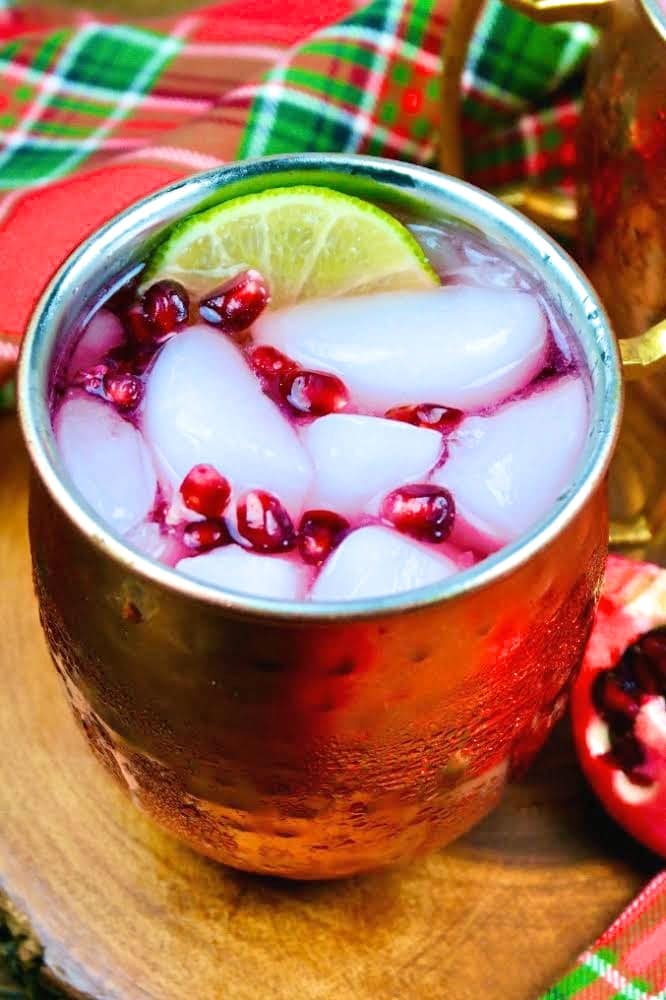 Pomegranate Moscow Mule Recipe - The Cookie Rookie®