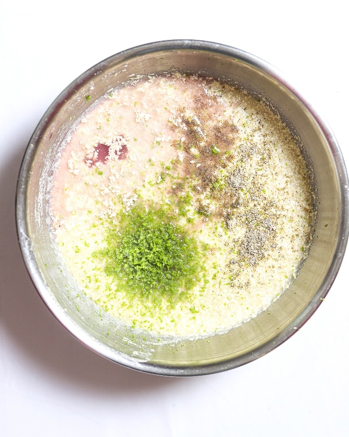 Spices added to the batter of a Persian love cake.