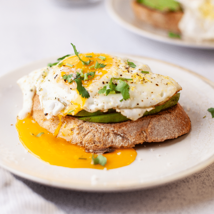 Avocado Toast With Sunnyside Egg | The Foodie Affair