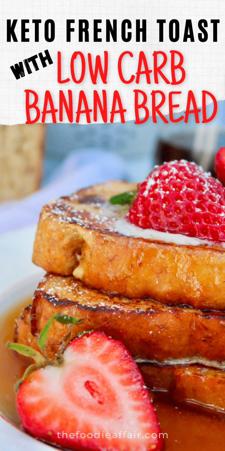 Easy Keto French Toast Recipe | The Foodie Affair