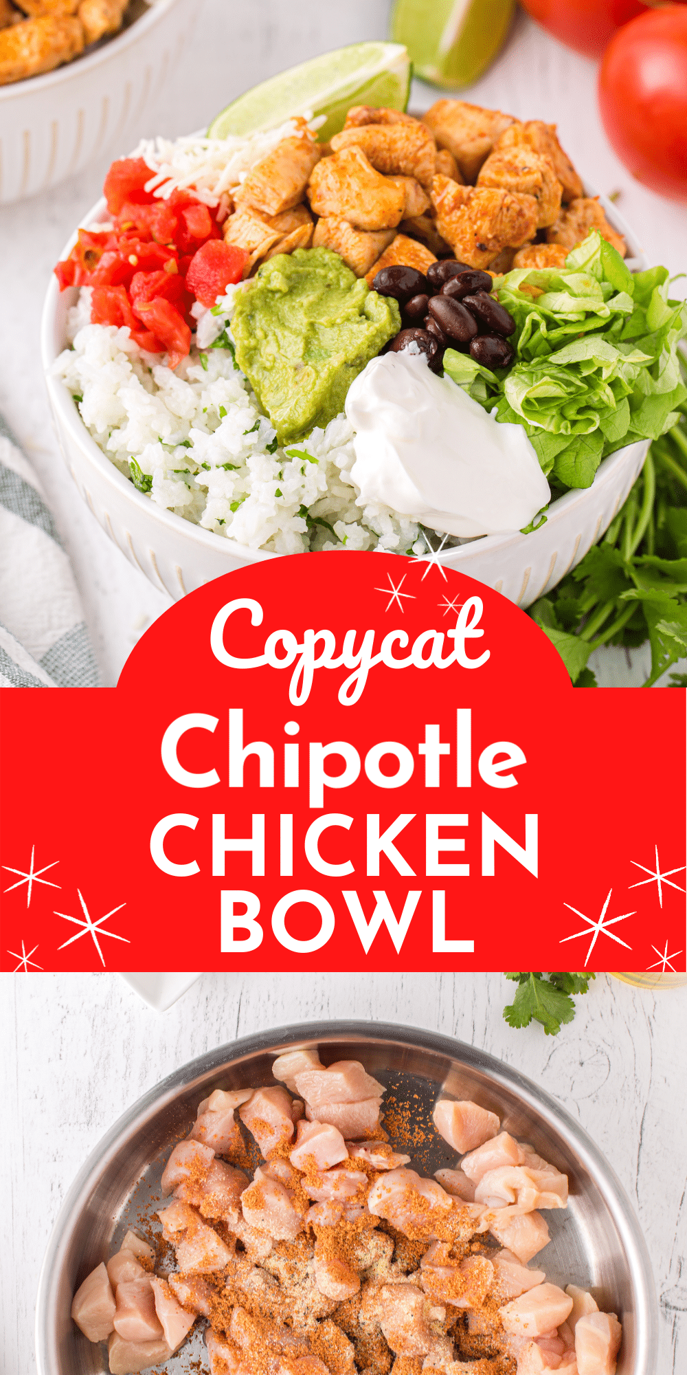 Chipotle Chicken Bowl Copycat Chipotle Bowl The Foodie Affair