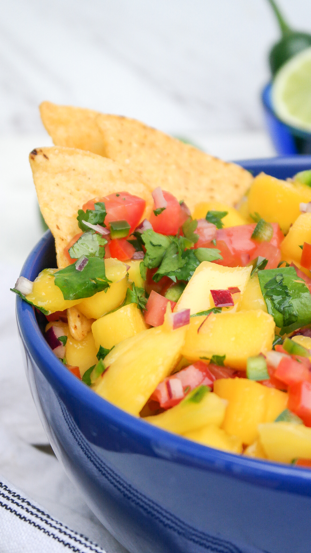 image of Mango Pico De Gallo recipe by The Foodie Affair