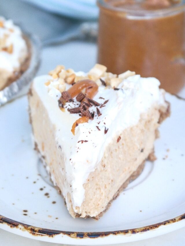 KETO PEANUT BUTTER PIE STORY • The Foodie Affair