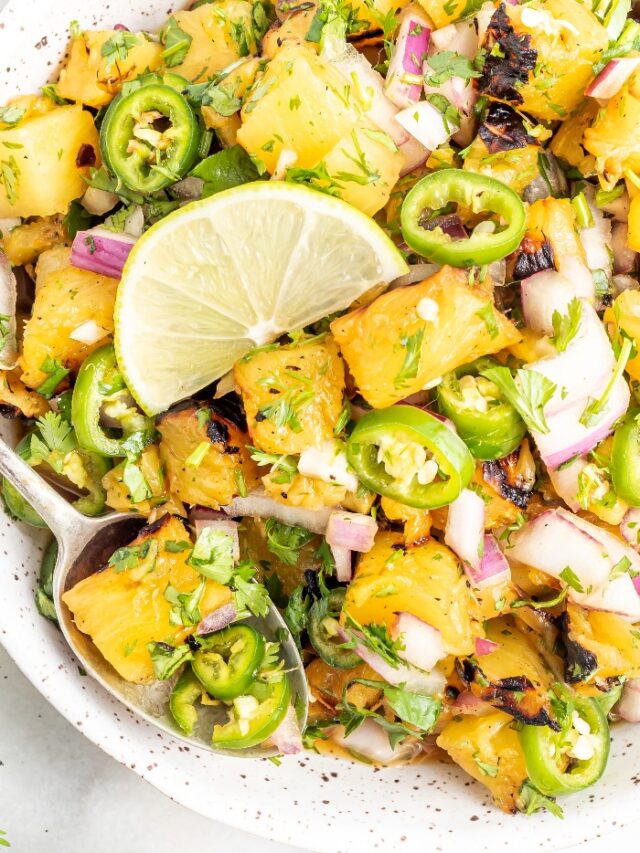 JALAPENO PINEAPPLE SALSA Story • The Foodie Affair