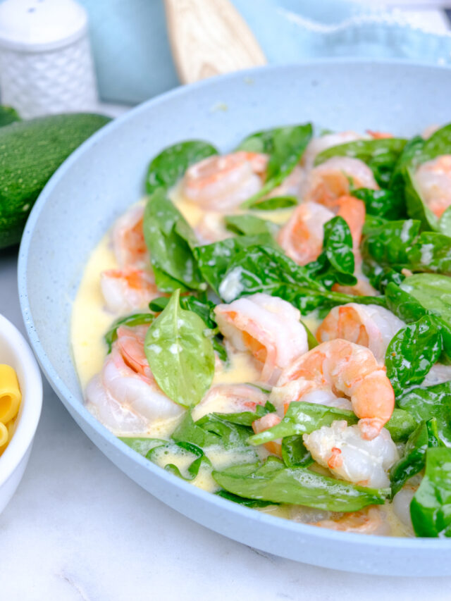 EASY CREAMY KETO SHRIMP RECIPE STORY • The Foodie Affair