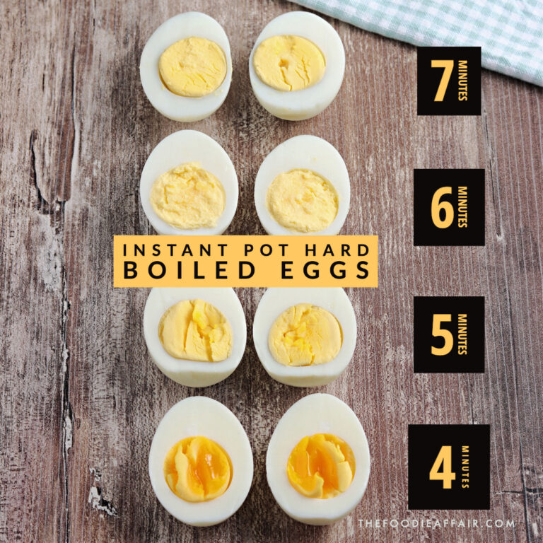 Instant Pot Hard Boiled Eggs (Easy to Peel)