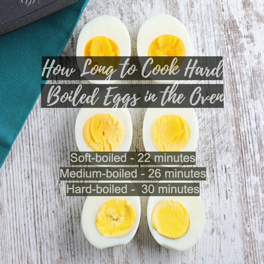 How to Make Hard Boiled Eggs In The Oven The Foodie Affair