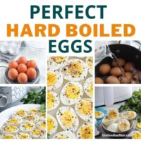 6 methods to cook perfect hard boiled eggs.
