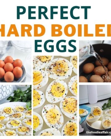 6 methods to cook perfect hard boiled eggs.