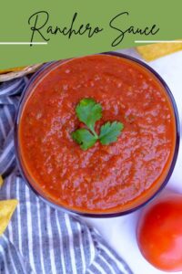 Ranchero Sauce Recipe (Chunky or Blended) - The Foodie Affair
