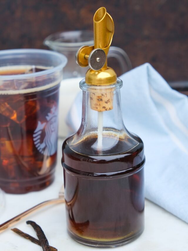VANILLA SYRUP RECIPE FOR BEVERAGES STORY